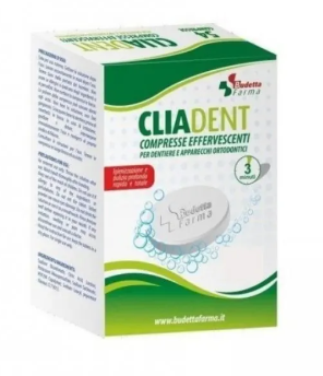 CLIADENT 56 COMPRESSE EFFERVESCENTI Per dentiere e apparecchi ortodontici